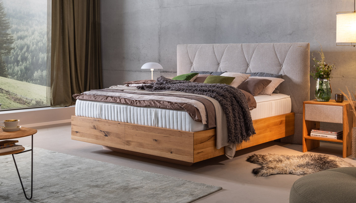 ADA . Mindful Living Stella Alpina Bett – Mit Sorgfalt regionales Bett hergestellt ADA . Mindful Living Stella Alpina Bett – Mit Sorgfalt regionales Bett hergestellt