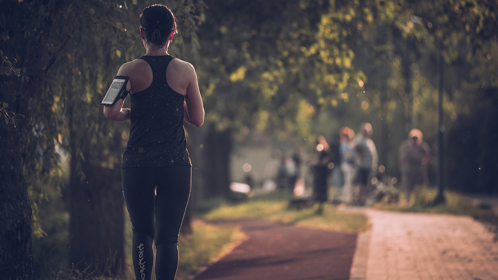 Frau beim Joggen Frau beim Joggen