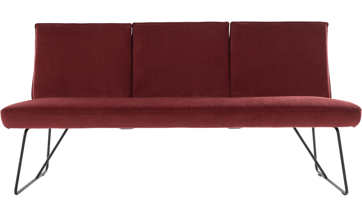 rote Essbank Dulcis von ADA Mindful Living mit ADAption Funktion