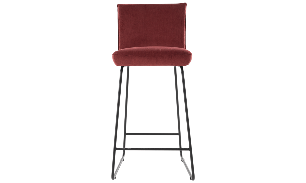 roter Barhocker VITO von ADA Möbel mit ADAption Funktion