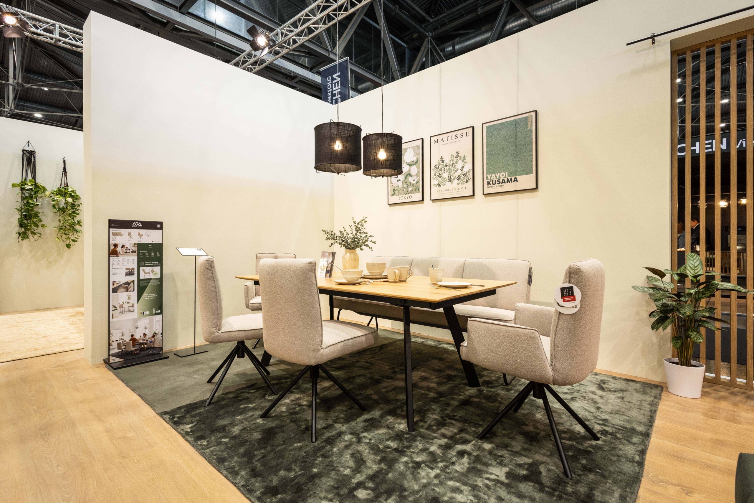 Essgruppe Ina auf der Messe
