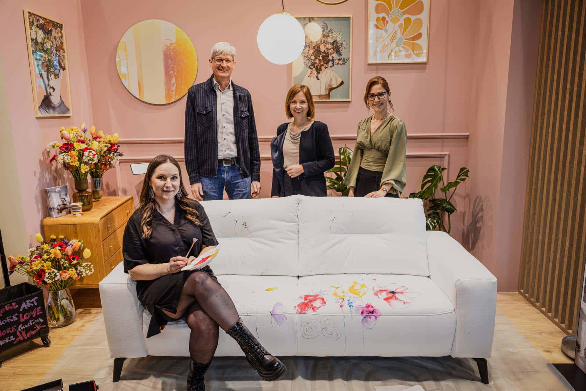 Charityprojekt auf der Wohnen & Interieur Messe