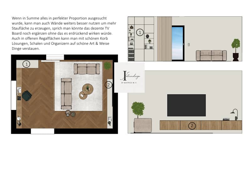 ADARaumProportion_1-Blatt 4 Raumplan von Interiordesign by Beatrice