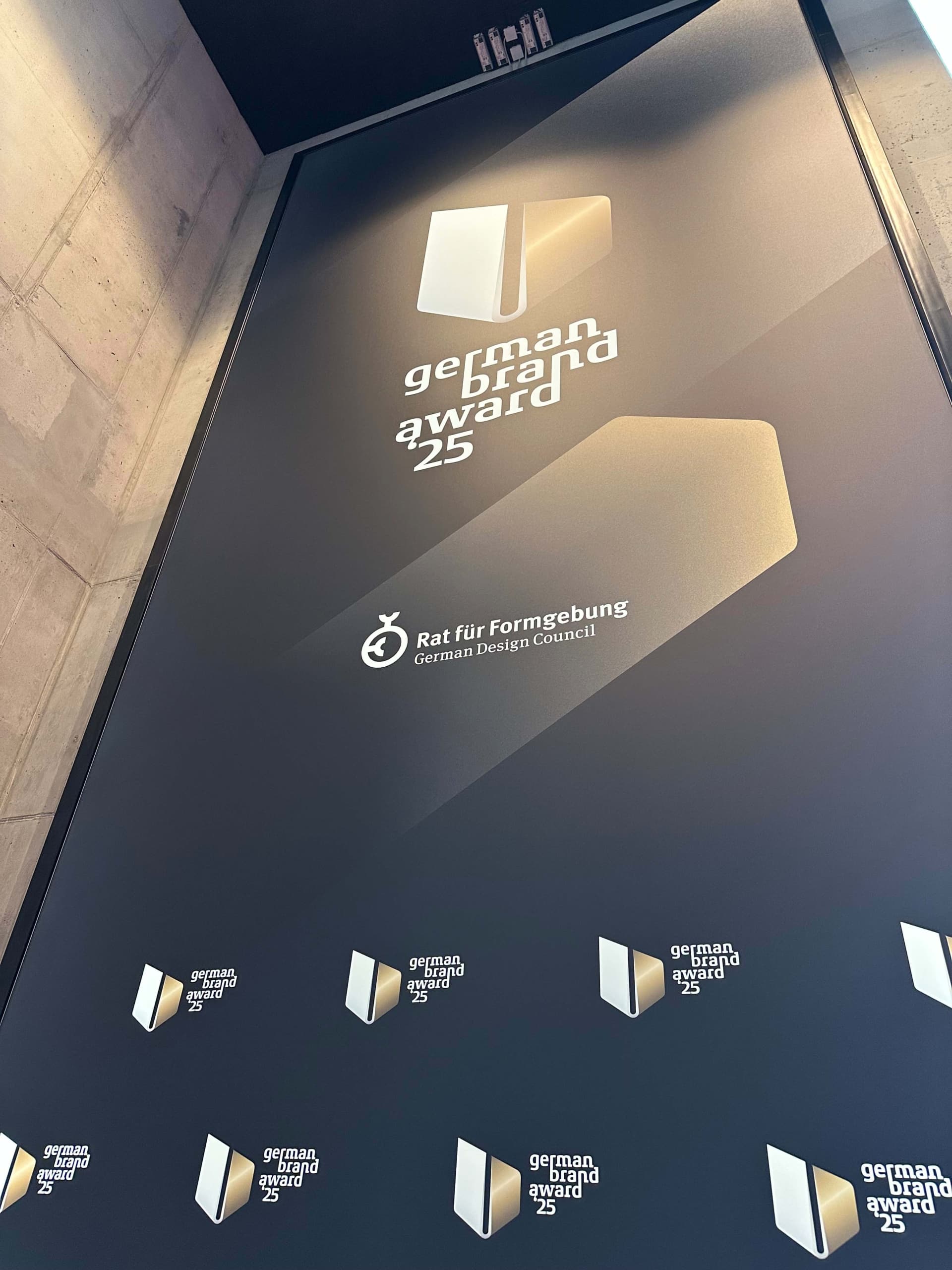 German Brand Award Wall